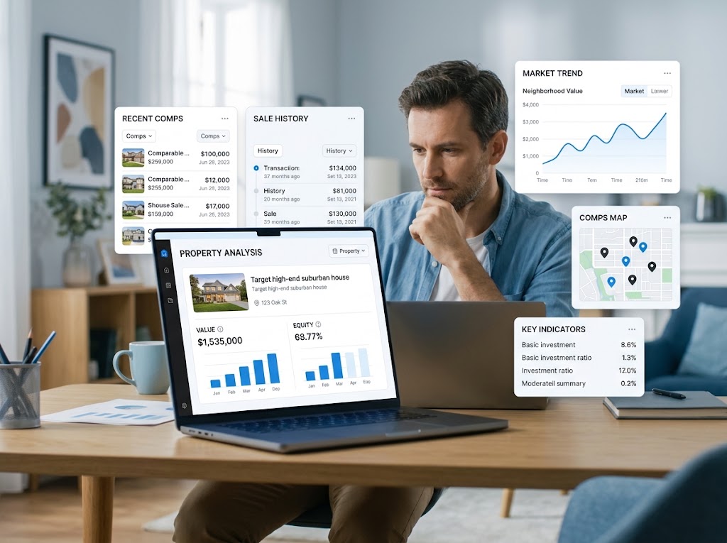 Comparable sales and market view