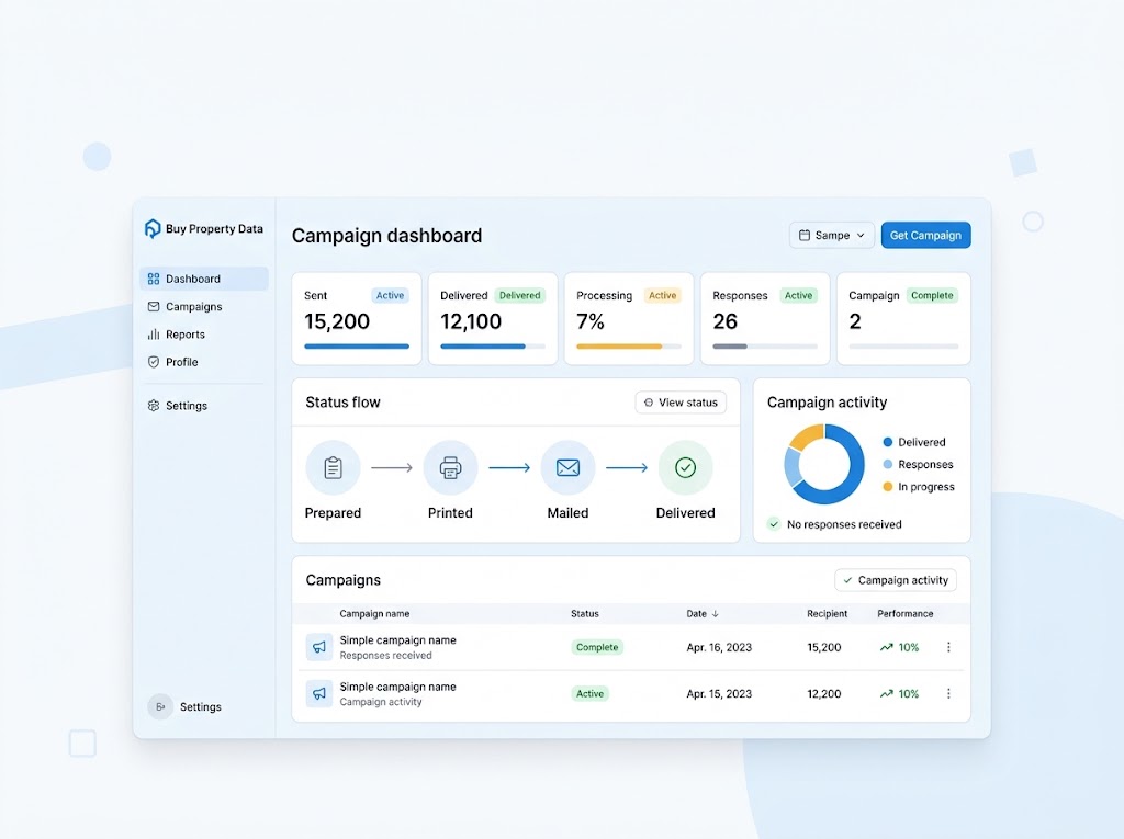 Campaign dashboard
