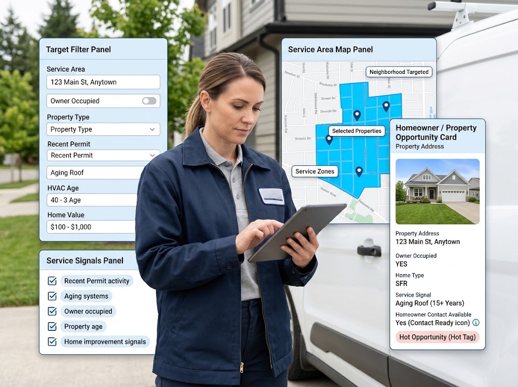 Service Area Targeting